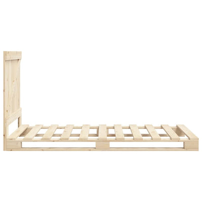 Sängynrunko sängynpäädyllä Busu 90x200cm (mänty)