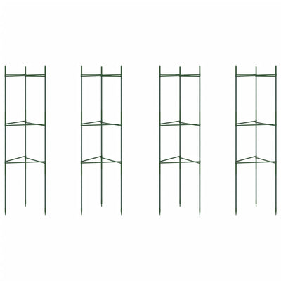 Tomaattihäkki 4 kpl 116 cm teräs ja PP