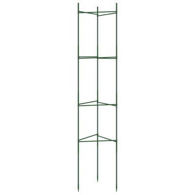 Tomaattihäkki 8 kpl 154 cm teräs ja PP