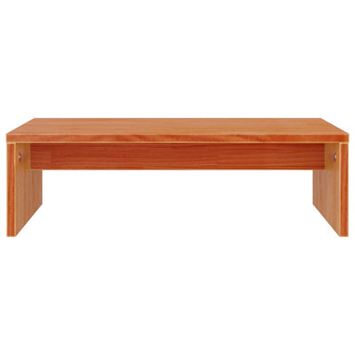 Näyttökoroke vahanruskea 50x27x15 cm täysi mänty