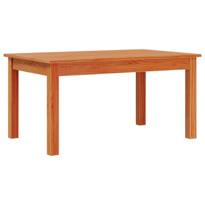 Sohvapöytä vahanruskea 80x50x40 cm täysi mänty