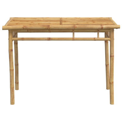 Ulkoruokapöytä 110x55x75 cm bambu