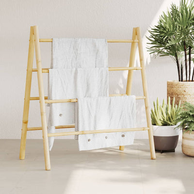Kaksinkertaiset pyyhetikkaat 4 pienaa 90x50x100 cm bambu