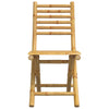 Taitettavat puutarhatuolit 2 kpl 43x54x88 cm bambu