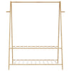 Vaateteline hyllyillä 132x45,5x150,5 cm Bambu