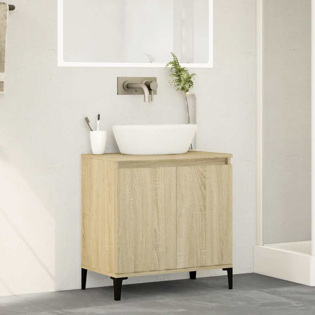 Sonoma tammi pesuallaskaappi Francoise 58x33x60cm (puinen)