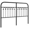 Metallinen vaihtopääty musta 140 cm