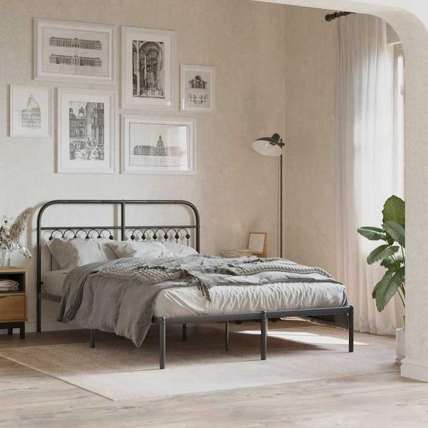 Metallinen vaihtopääty musta 140 cm