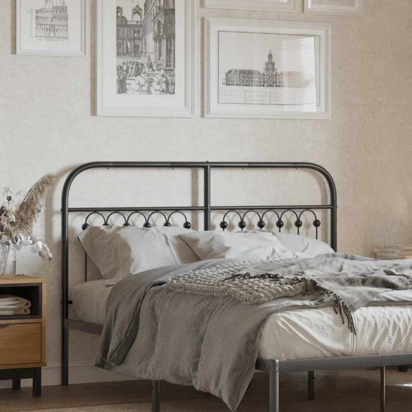 Metallinen vaihtopääty musta 140 cm