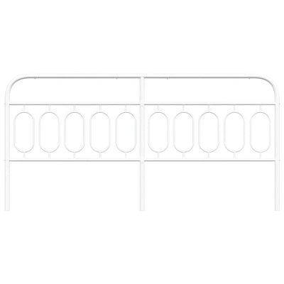 Valkoinen metallinen sängynpääty Marsilian 200cm