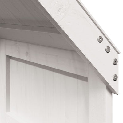 Valkoinen lastensängyn katos Blajin 60x89x134,5cm (mänty)