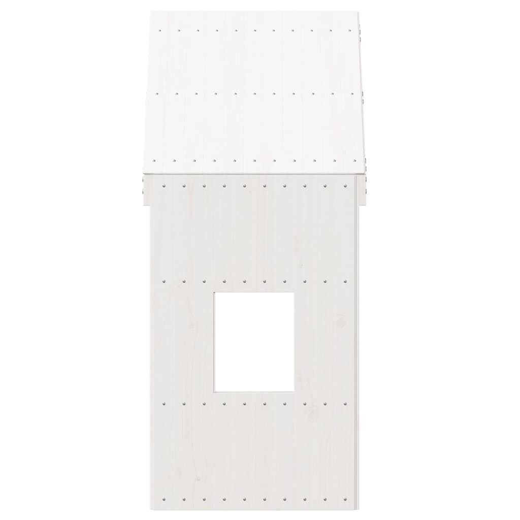 Valkoinen lastensängyn katos Blajin 60x99x139,5cm (mänty)