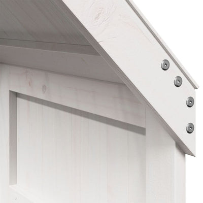 Valkoinen lastensängyn katos Blajin 60x99x139,5cm (mänty)