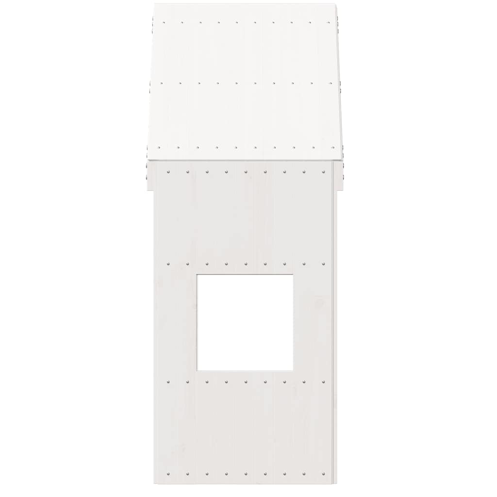 Valkoinen lastensängyn katos Blajin 55x99x139,5cm (mänty)