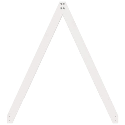 Valkoinen lastensängyn katos Sapet 209x95,5x88cm (mänty)