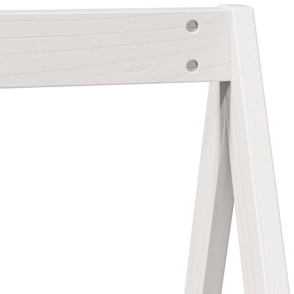 Valkoinen lastensängyn katos Sapet 209x95,5x88cm (mänty)