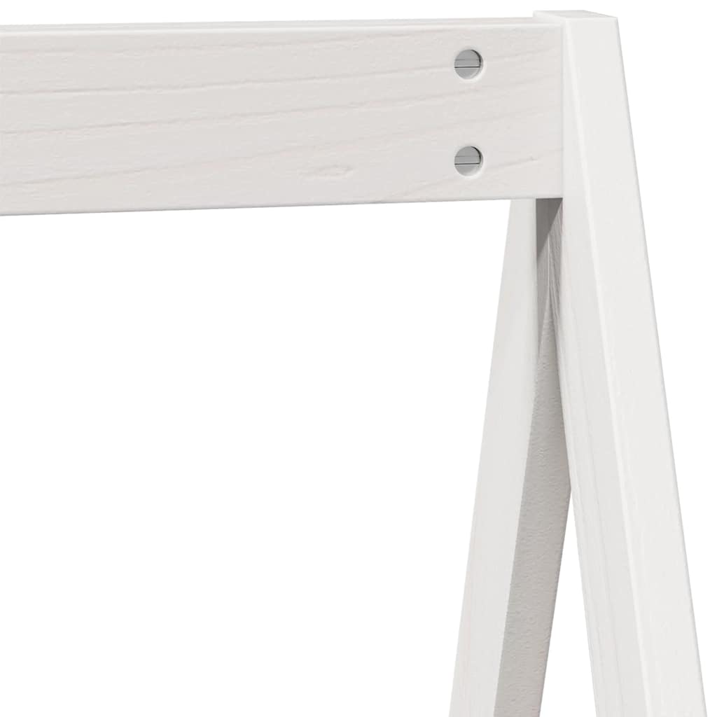 Valkoinen lastensängyn katos Sapet 199x95,5x88cm (mänty)
