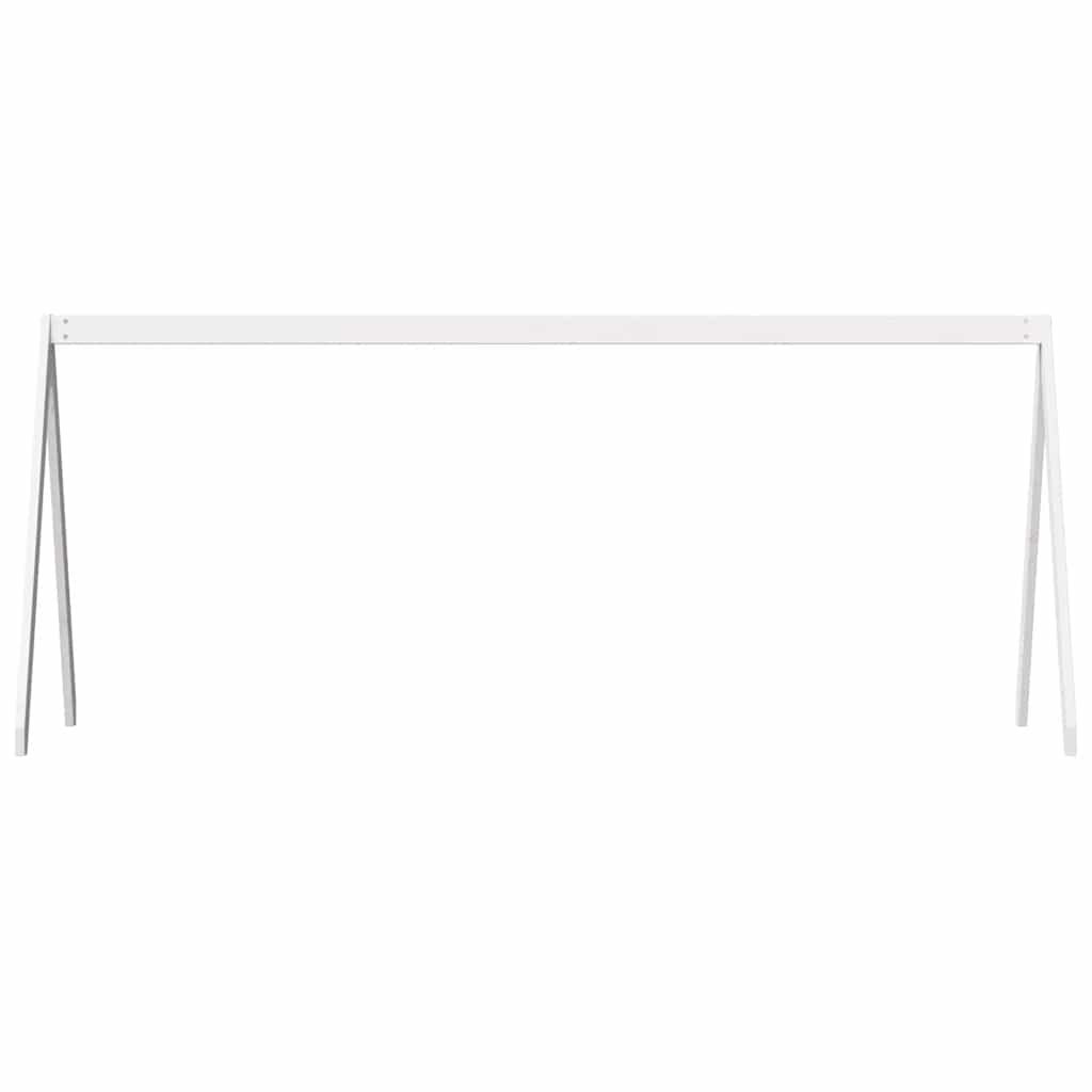 Valkoinen lastensängyn katos Sapet 199x80,5x88cm (mänty)