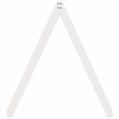 Valkoinen lastensängyn katos Sapet 199x80,5x88cm (mänty)