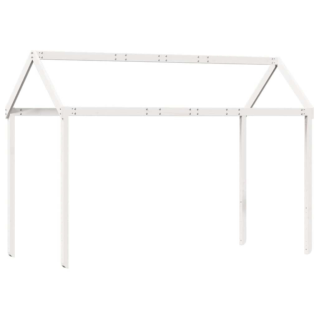 Valkoinen lastensängyn katos Letzner 217x85,5x154cm (mänty)