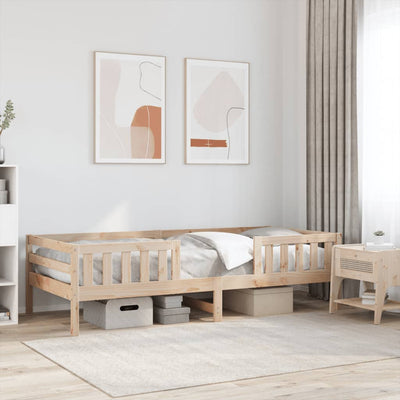 Sängynrunko 90x200 cm täysi mänty
