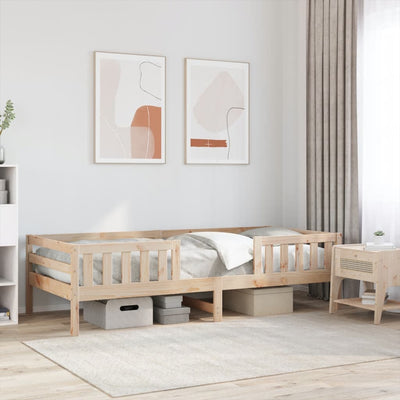 Sängynrunko 75x190 cm täysi mänty