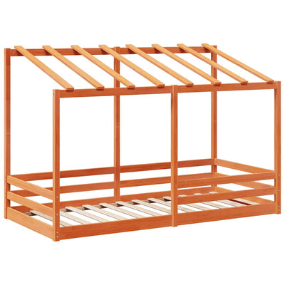 Vahanruskea lasten katossänky Lalita 90x200cm (mänty)