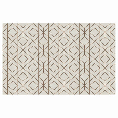 Monivärinen sisä-/ulkomatto lyhyt nukka Ligia 190x300cm (liukumaton)