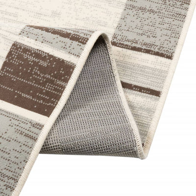 Monivärinen sisä-/ulkomatto lyhyt nukka Ligia 120x180cm (liukumaton)