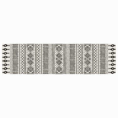 Sisä-/ulkomatto lyhytnukkainen monivärinen 80x300 cm liukumaton