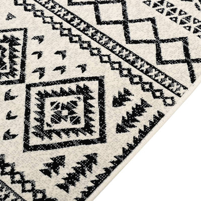 Monivärinen sisä-/ulkomatto lyhyt nukka Ligia 190x300cm (liukumaton)