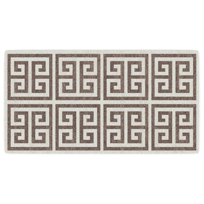 Monivärinen sisä-/ulkomatto lyhytnukkainen Ligia 80x150cm (liukumaton)