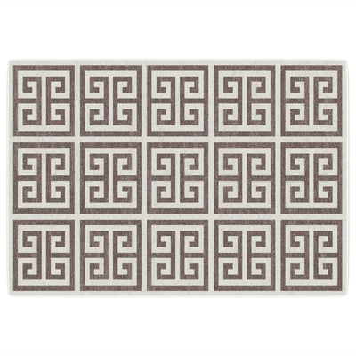 Monivärinen sisä-/ulkomatto lyhyt nukka Ligia 160x230cm (liukumaton)