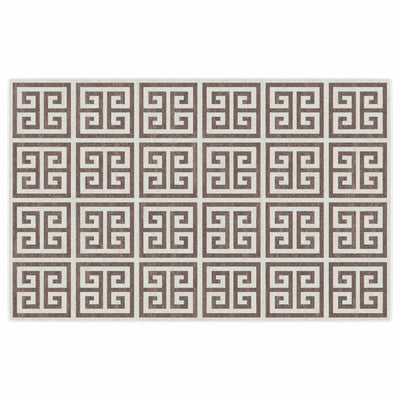 Monivärinen sisä-/ulkomatto lyhyt nukka Ligia 190x300cm (liukumaton)