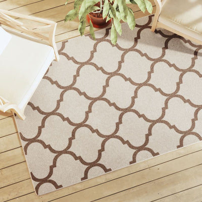 Monivärinen sisä-/ulkomatto lyhyt nukka Ligia 120x180cm (liukumaton)