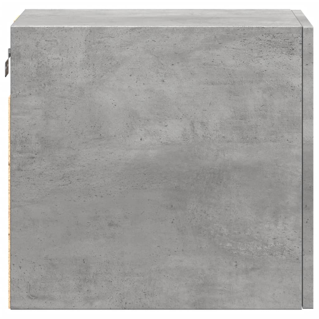 Betoninharmaa seinäkaappi Anan 30x42,5x40cm (puinen)