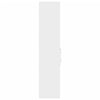Valkoinen kaappi Ermin 30x42,5x185cm (puinen)