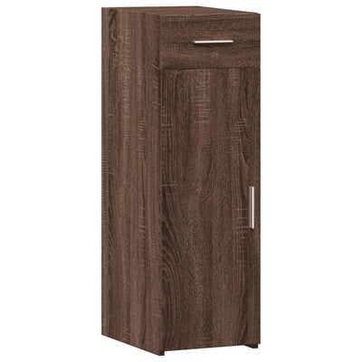Senkki ruskea tammi 30x42,5x93 cm tekninen puu