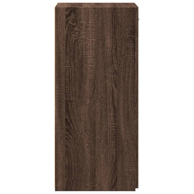 Senkki ruskea tammi 45x42,5x93 cm tekninen puu