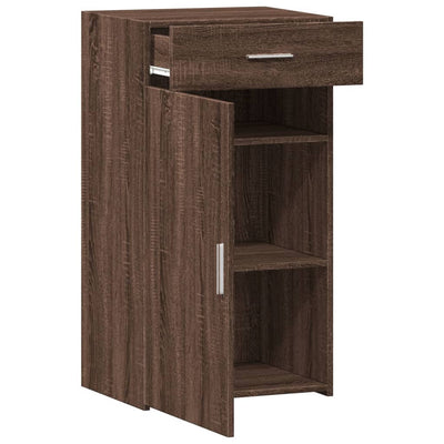 Senkki ruskea tammi 50x42,5x93 cm tekninen puu
