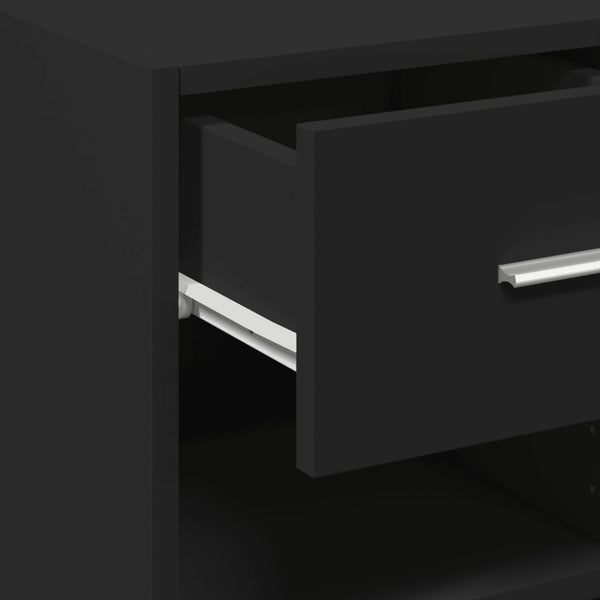 Musta senkki Spirdula 30x42,5x93cm (puinen)