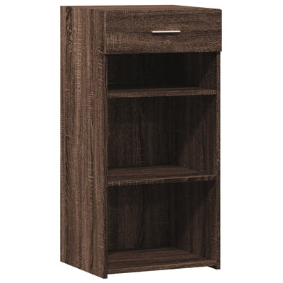 Senkki ruskea tammi 45x42,5x93 cm tekninen puu