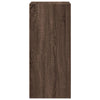 Senkki ruskea tammi 45x41x93 cm tekninen puu