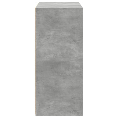 Senkki betoninharmaa 70x41x93 cm tekninen puu