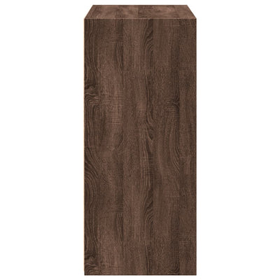 Senkki ruskea tammi 70x41x93 cm tekninen puu