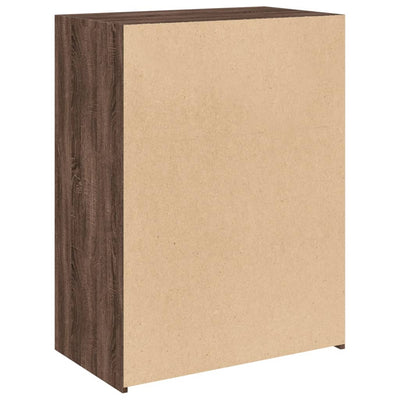 Senkki ruskea tammi 70x41x93 cm tekninen puu