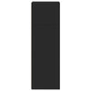 Musta kaappi Nepe 40x41x124cm (puinen)