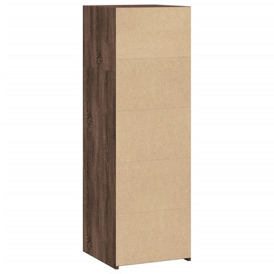 Kaappi ruskea tammi 40x41x124 cm tekninen puu