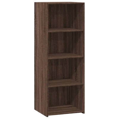 Kaappi ruskea tammi 45x41x124 cm tekninen puu