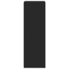 Musta kaappi Oruel 50x41x124cm (puinen)